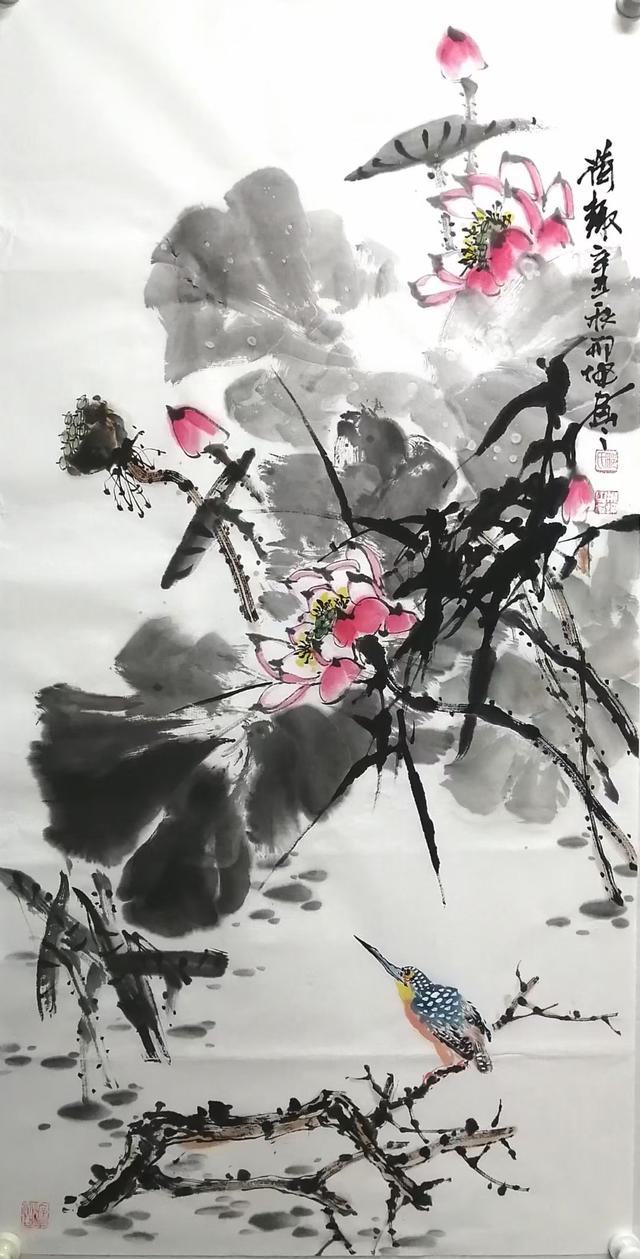 邢坤畫家簡介_邢坤國畫作品(圖5)