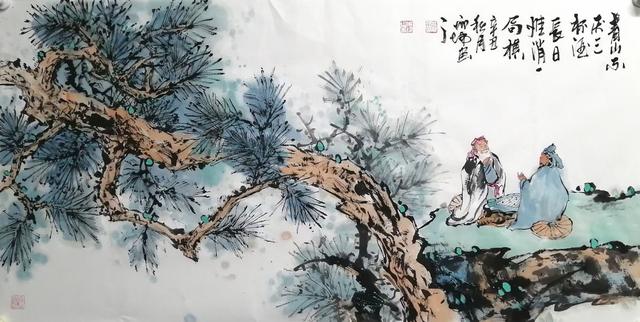 邢坤畫家簡介_邢坤國畫作品(圖9)