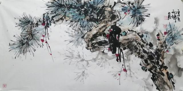 邢坤畫家簡介_邢坤國畫作品(圖6)