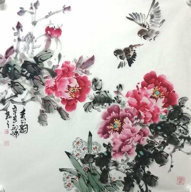 邢坤畫家簡介_邢坤國畫作品(圖13)