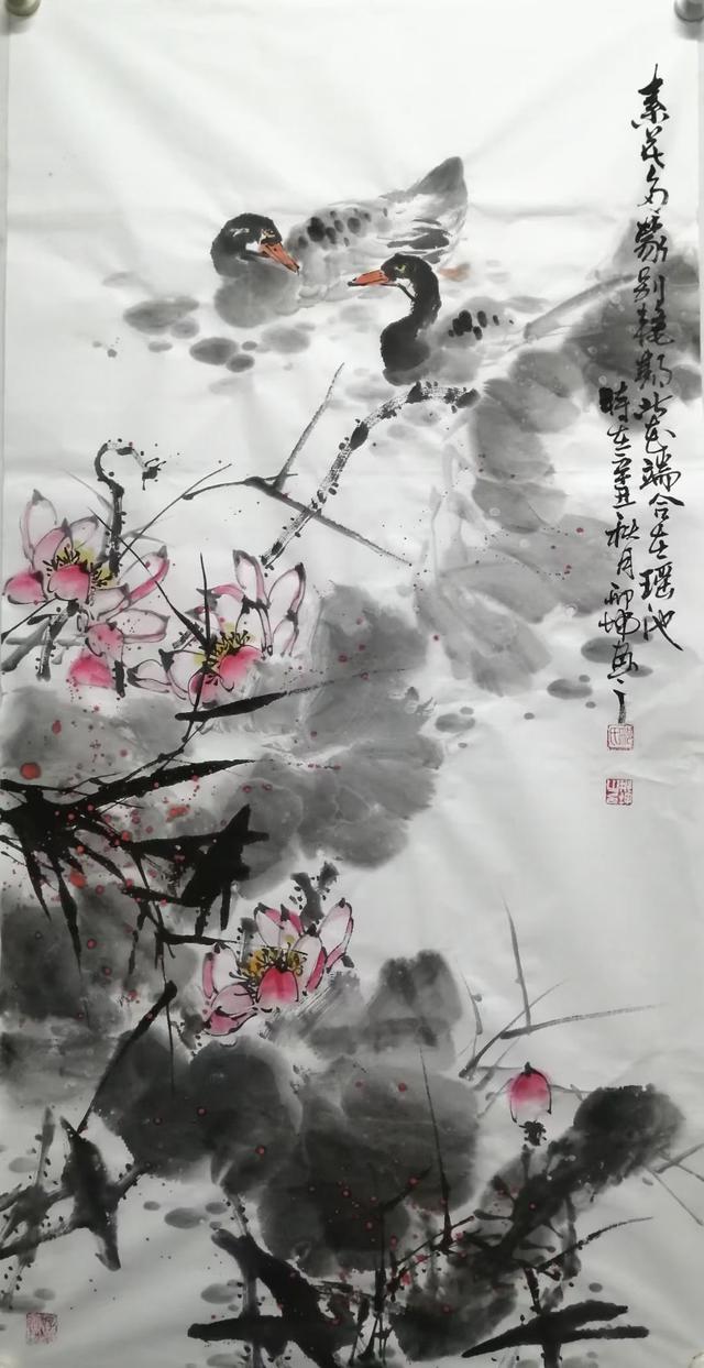 邢坤畫家簡介_邢坤國畫作品(圖17)