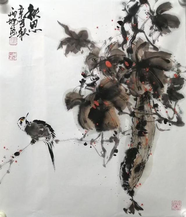 邢坤畫家簡介_邢坤國畫作品(圖20)