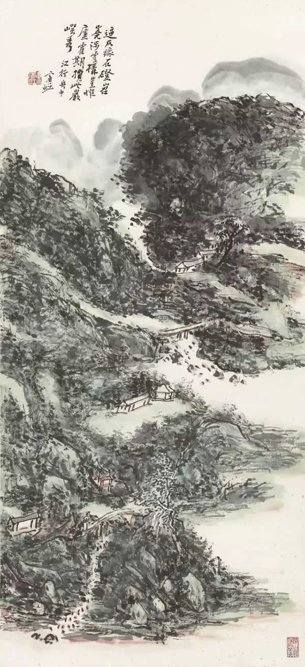 黃賓虹山水畫作品藝術解析
