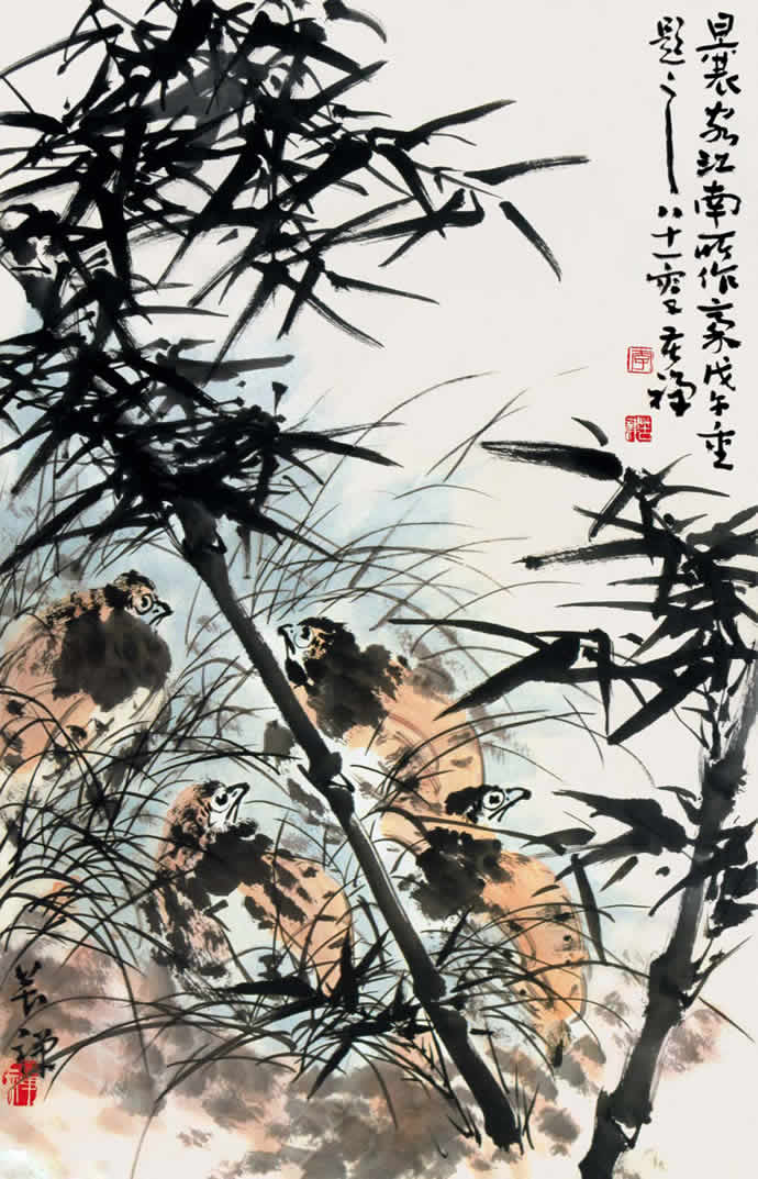 李苦禪作品欣賞