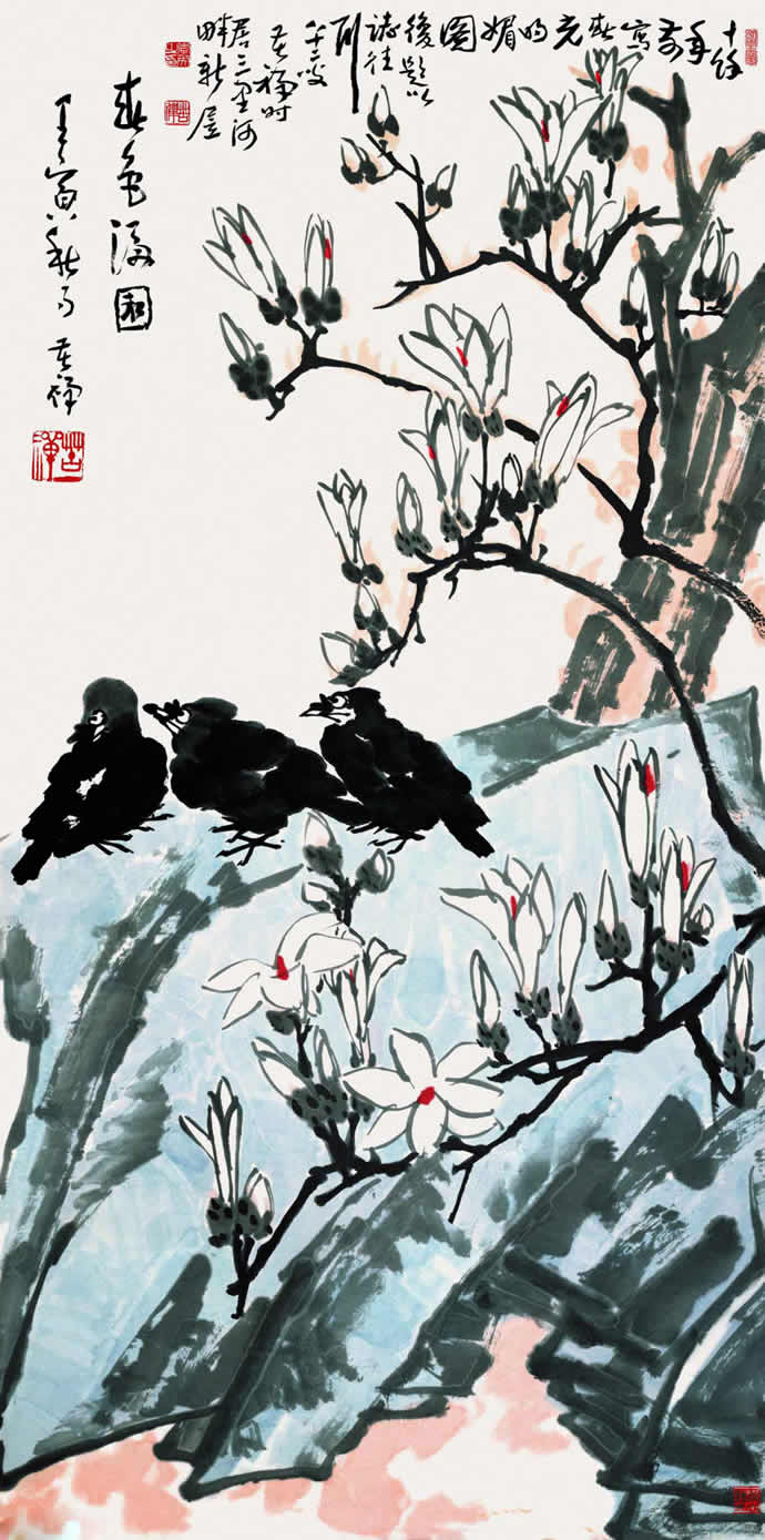 李苦禪作品欣賞