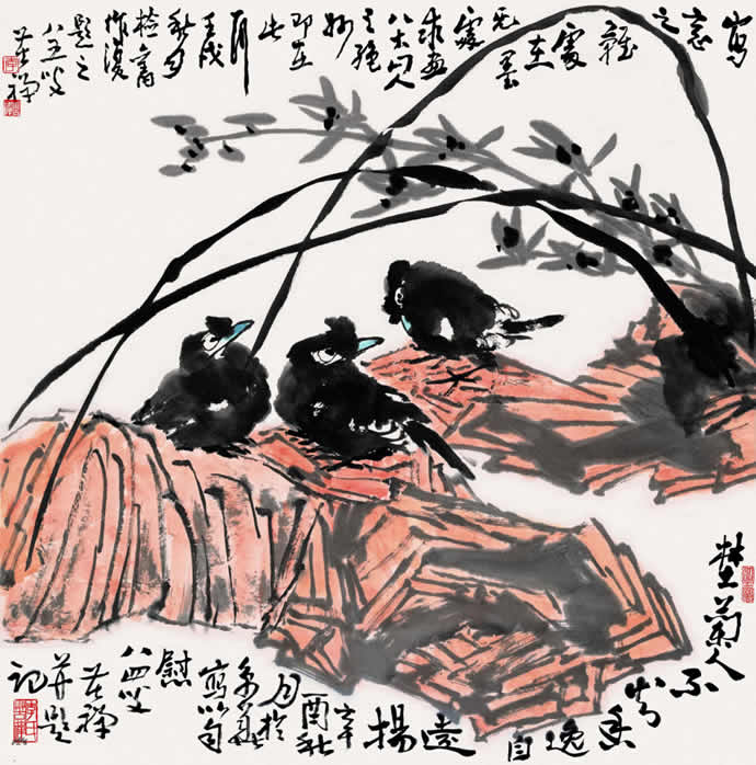 李苦禪作品欣賞