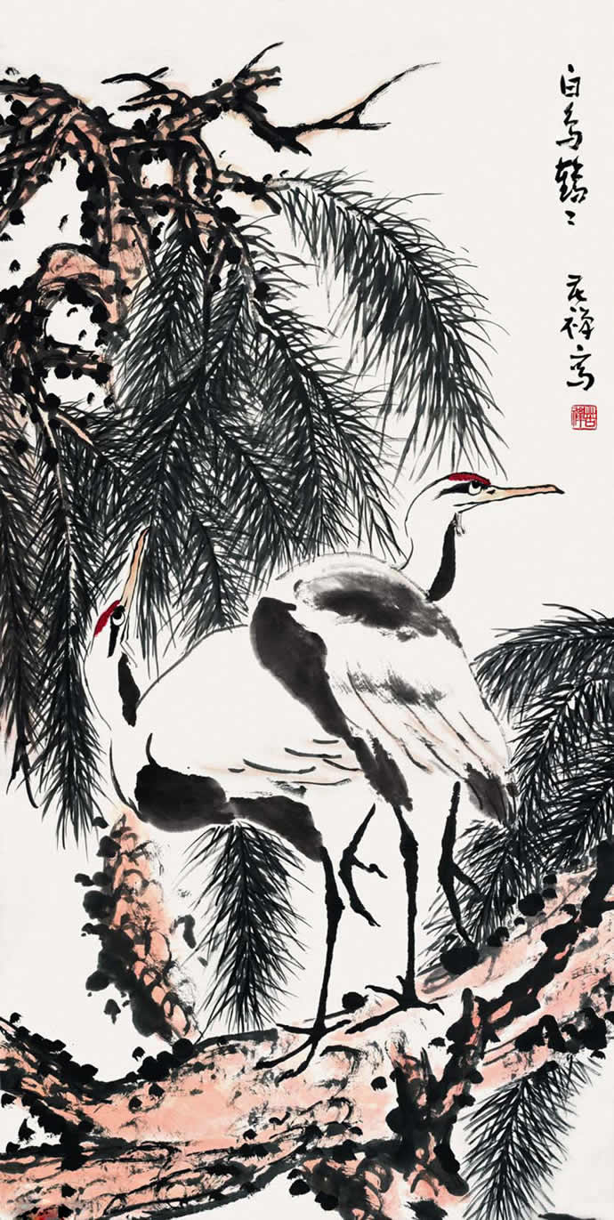 李苦禪作品欣賞