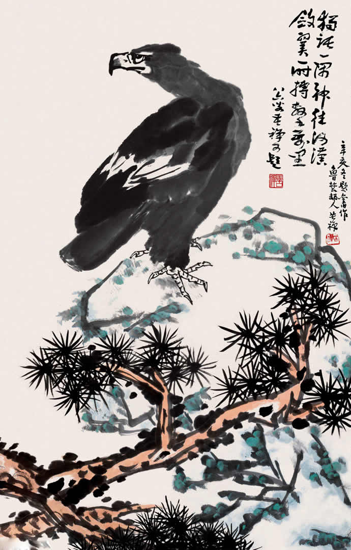 李苦禪作品欣賞