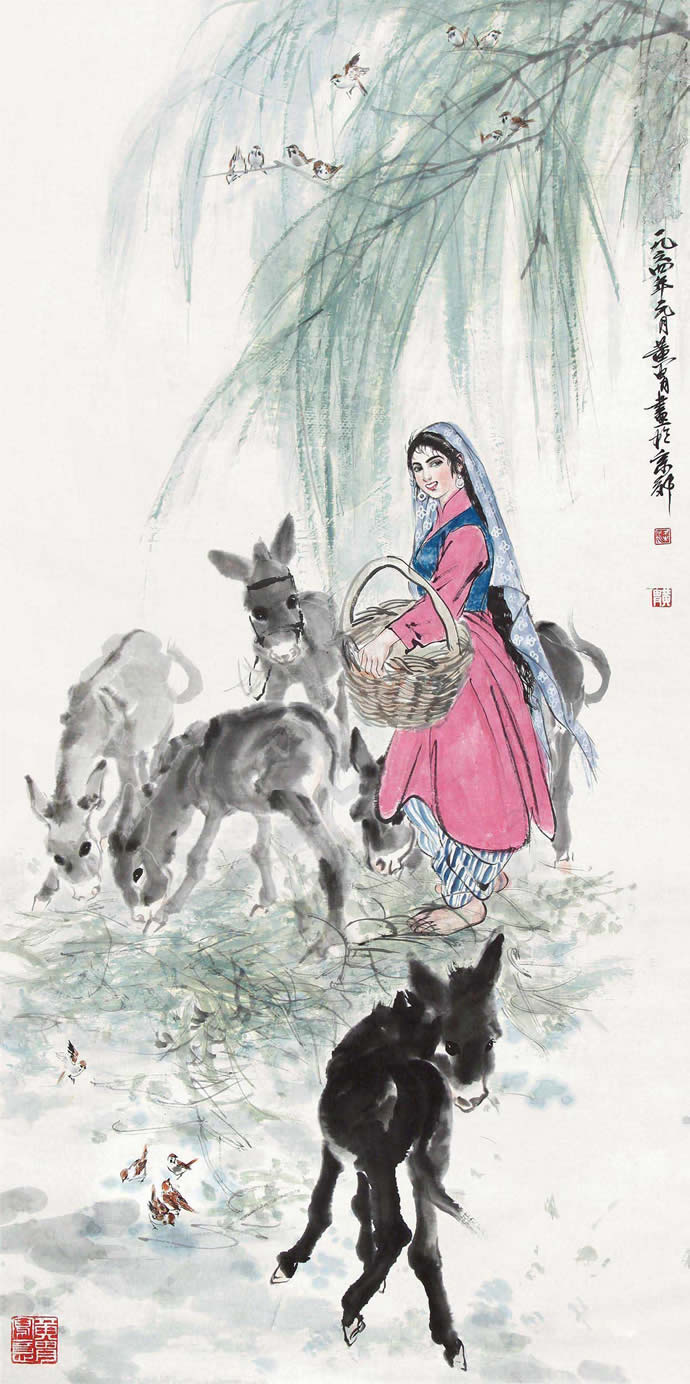 黃胄畫的驢值多少錢？(圖2)