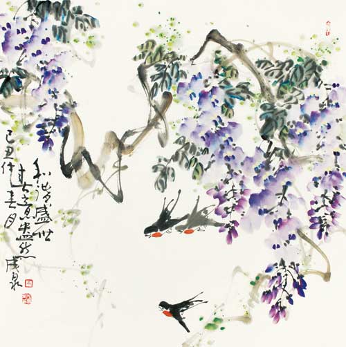 唐成泉書畫作品