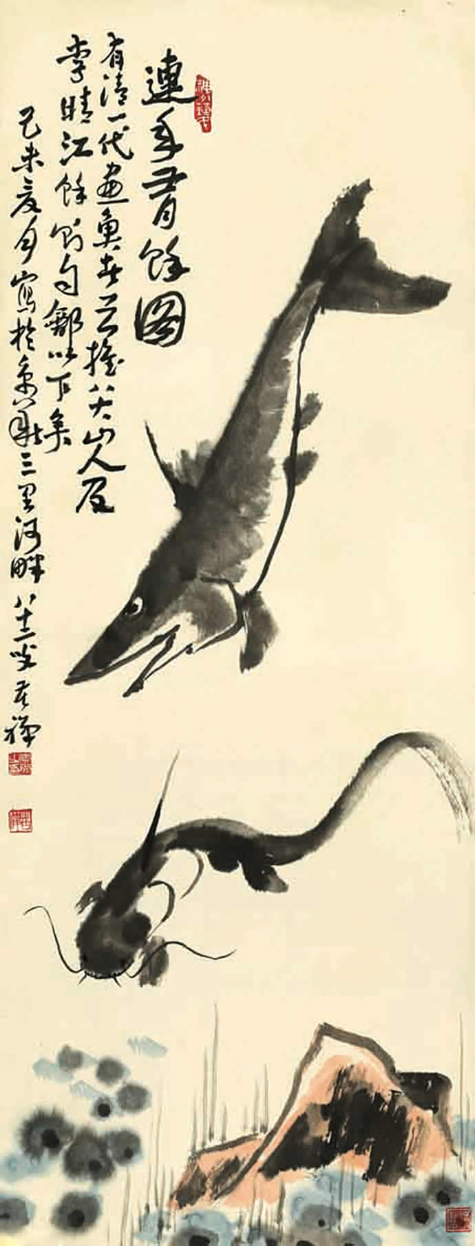 李苦禪書畫作品欣賞