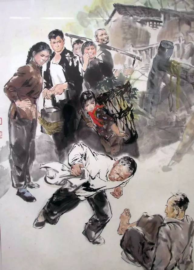 方增先國畫作品欣賞，方增先國畫人物精品(圖8)