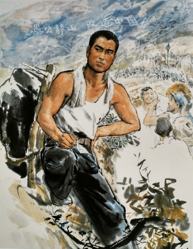 方增先國畫作品欣賞，方增先國畫人物精品(圖14)