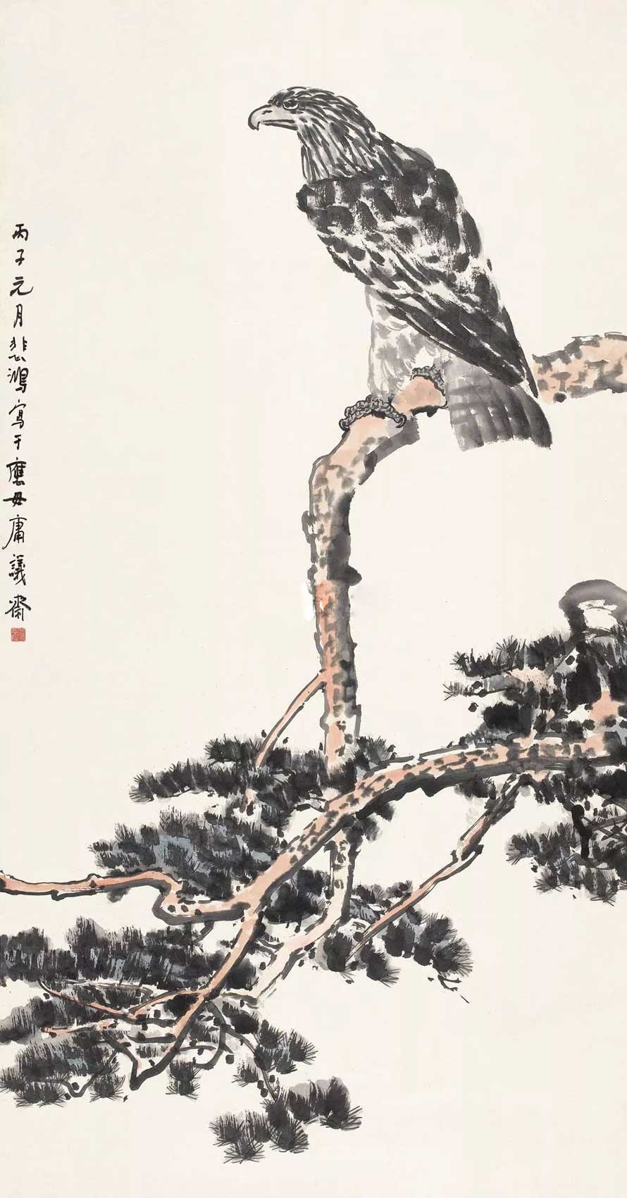 徐悲鴻最貴的國畫作品是哪幾幅(圖25)