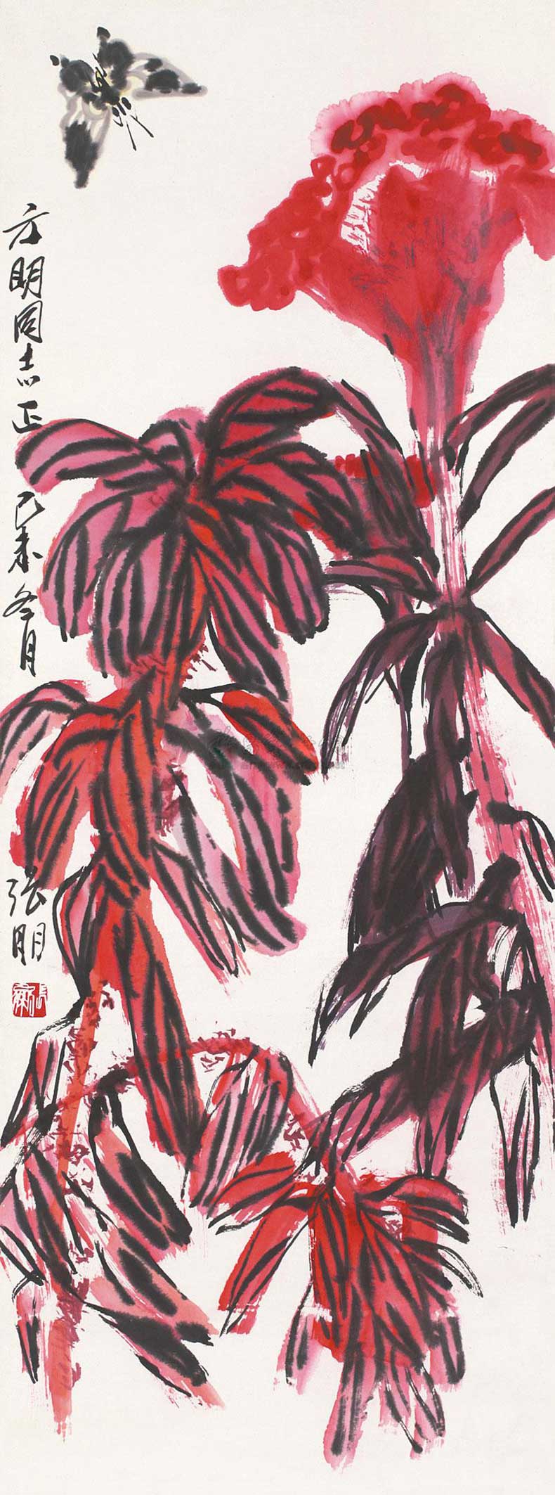 張朋大寫意花鳥畫作品欣賞(圖19)