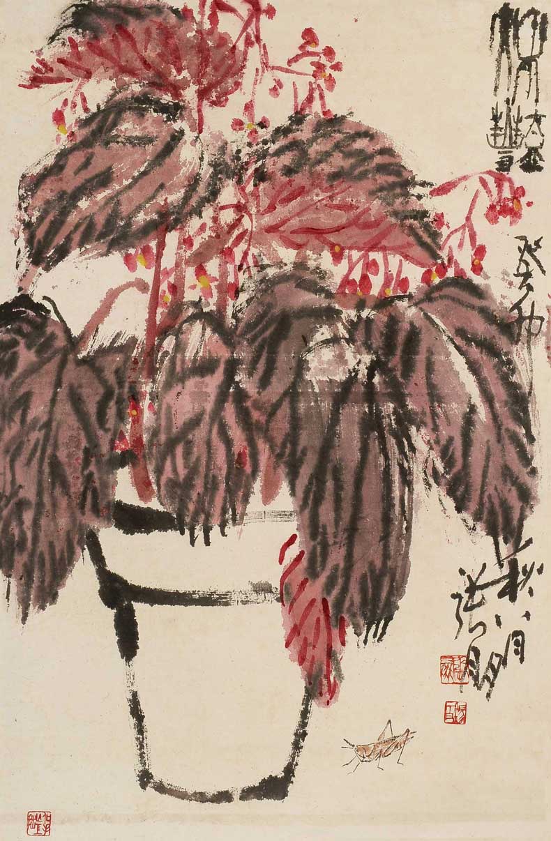 張朋大寫意花鳥畫作品欣賞(圖22)