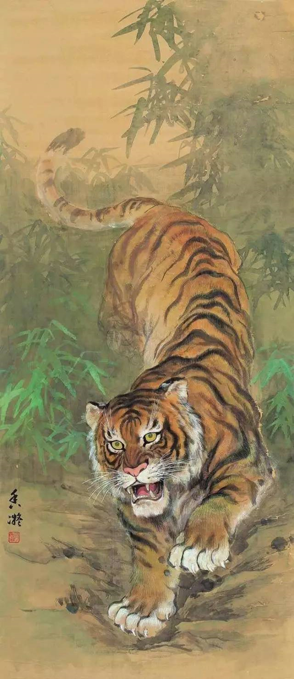 何香凝字畫作品欣賞