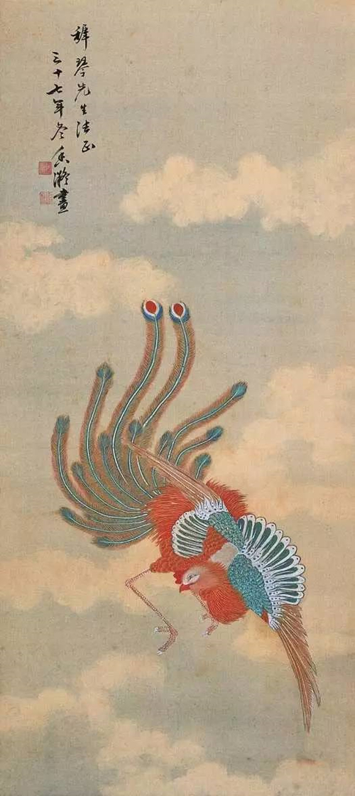 何香凝字畫作品欣賞