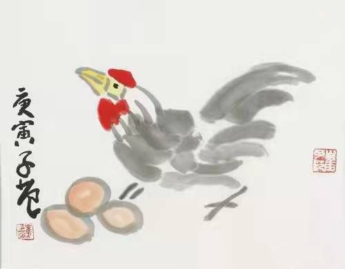 大寫意花鳥畫家崔子范藝術歷程(圖11)