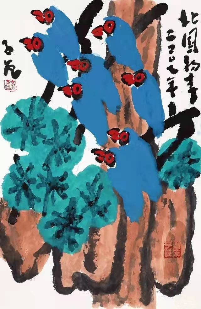 大寫意花鳥畫家崔子范藝術歷程(圖18)
