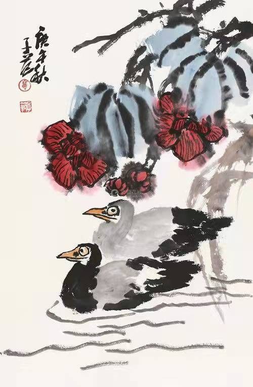 大寫意花鳥畫家崔子范藝術歷程(圖29)