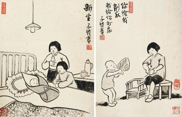 豐子愷最出名的作品，豐子愷漫畫欣賞