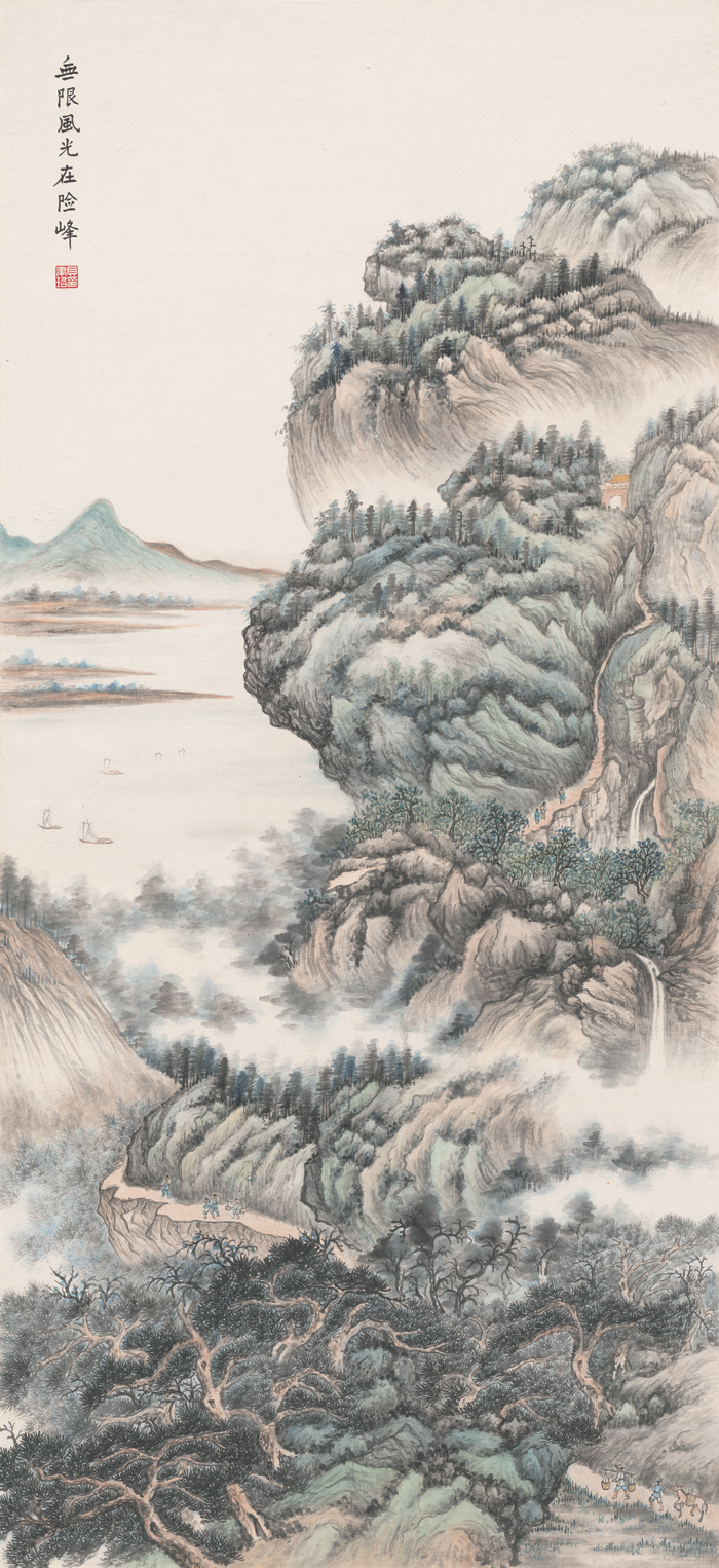 傅抱石書畫作品拍賣價格多少錢一平尺(圖6)