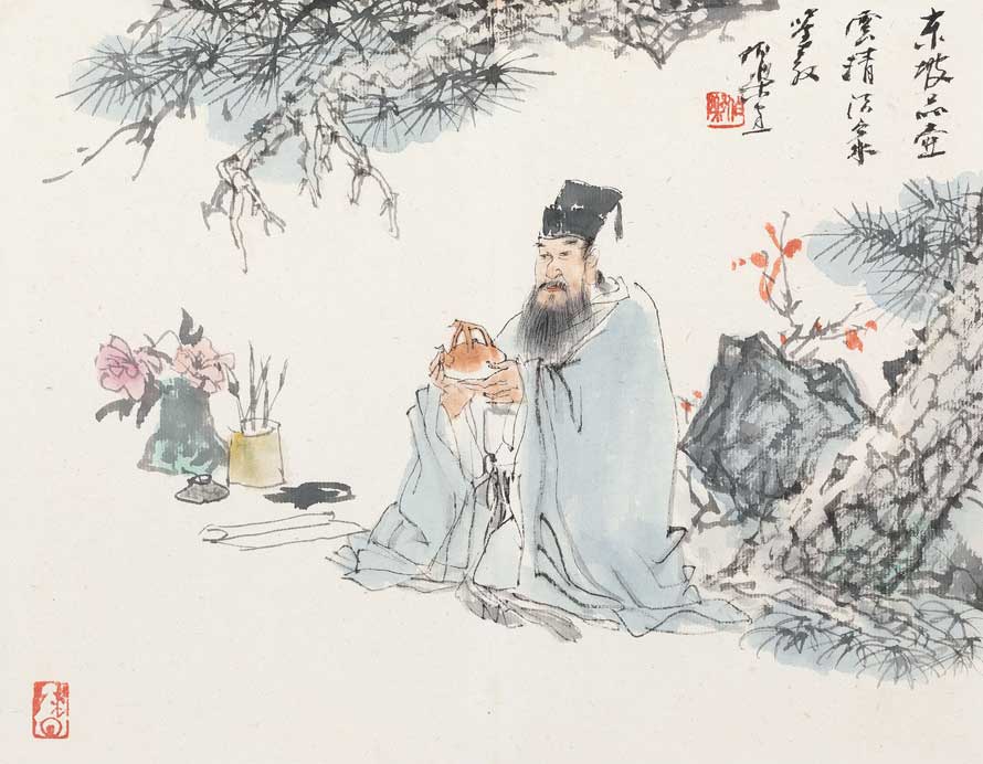 馬伯樂書畫作品欣賞
