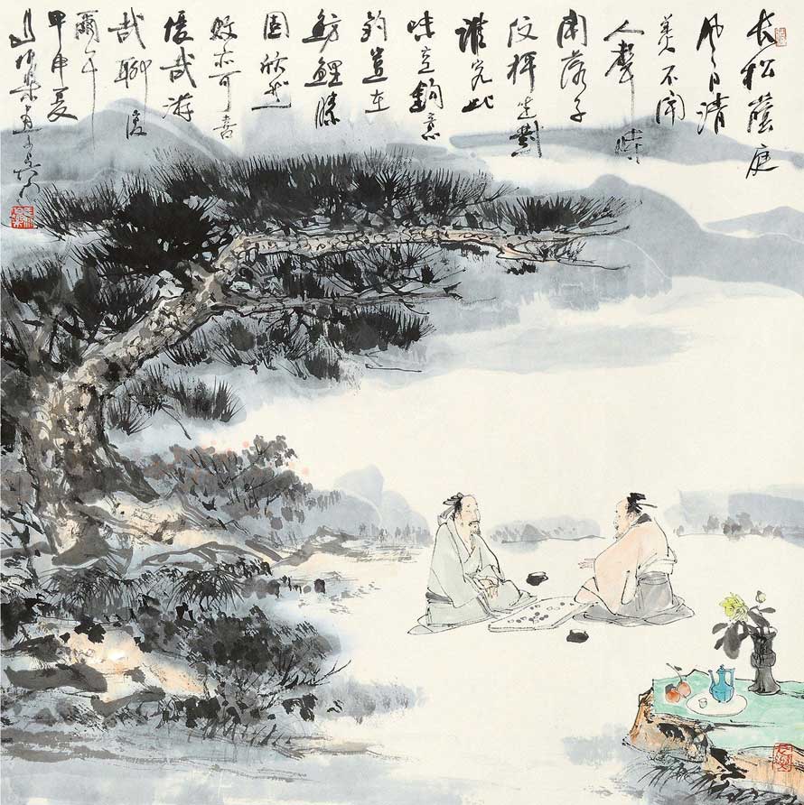馬伯樂書畫作品欣賞