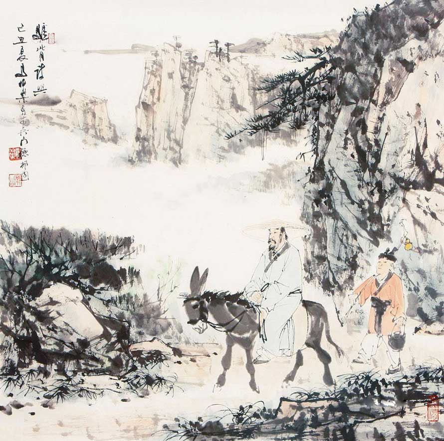 馬伯樂書畫作品欣賞