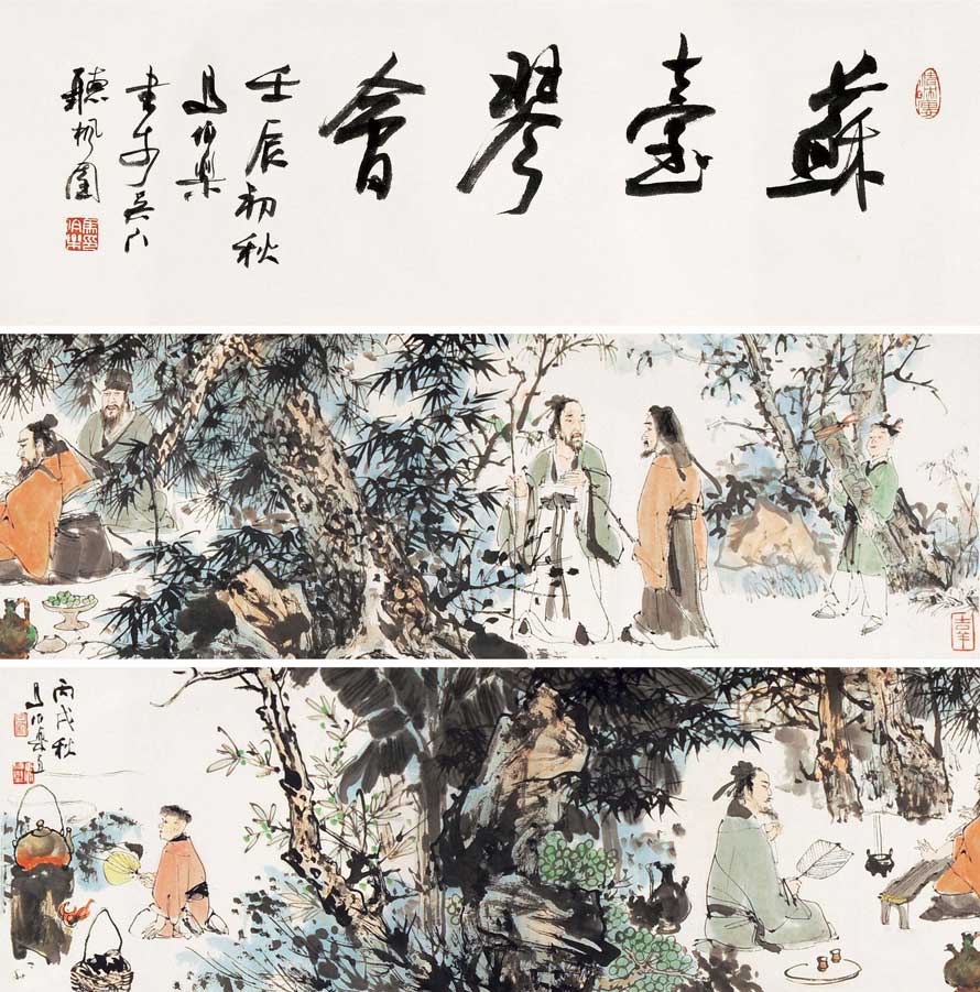 馬伯樂書畫作品欣賞