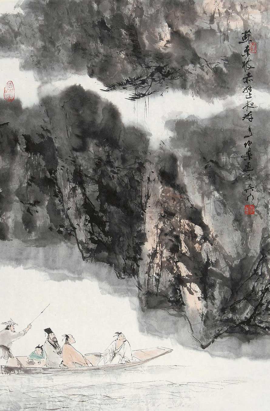 馬伯樂書畫作品欣賞