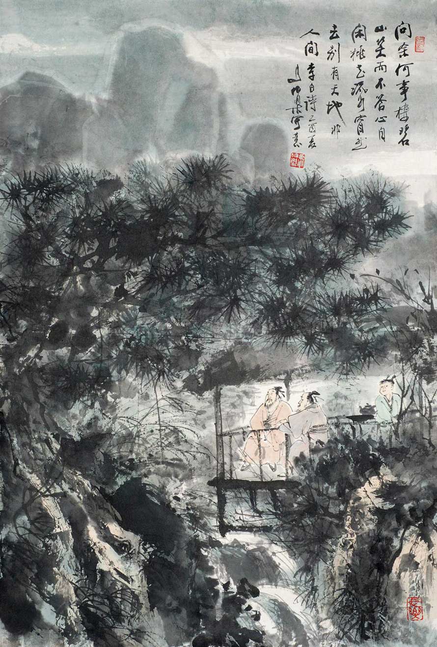馬伯樂書畫作品欣賞