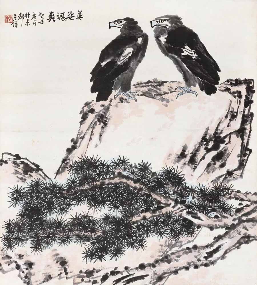 李苦禪筆下最貴的鷹都有哪些