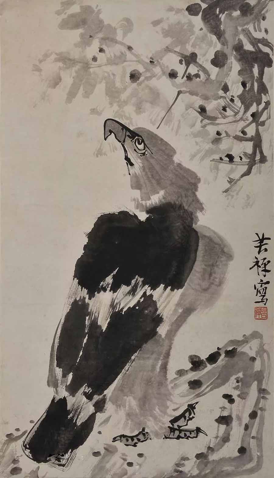 李苦禪筆下最貴的鷹都有哪些