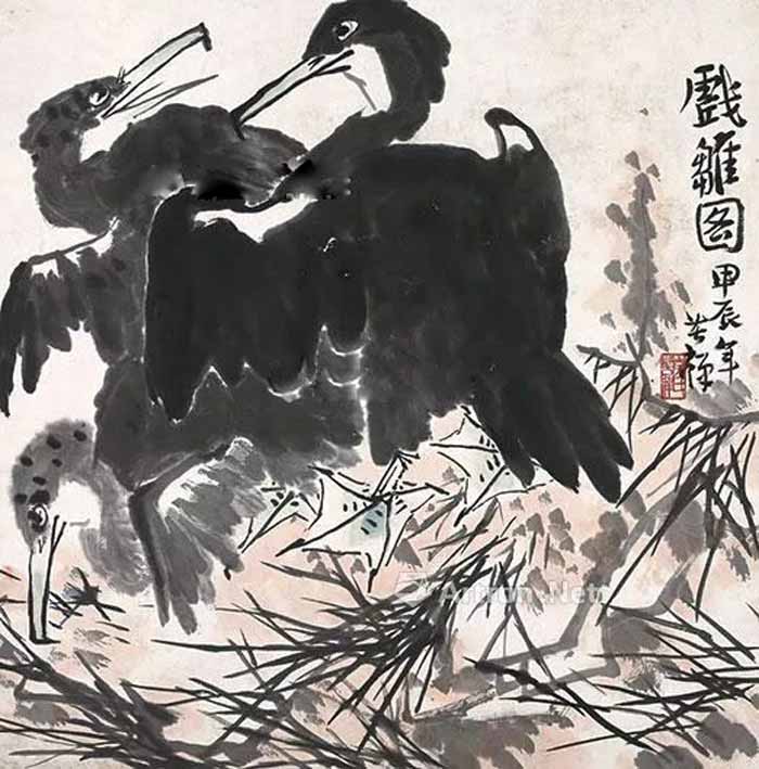 李苦禪筆下最貴的鷹都有哪些