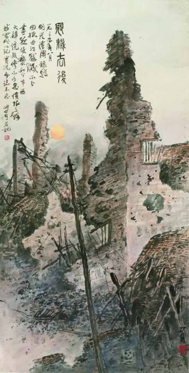 關山月抗戰主題作品賞析 關山月抗戰主題作品賞析