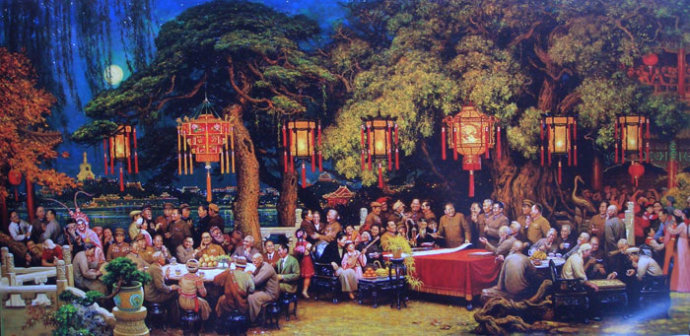 劉宇一代表作-良宵圖