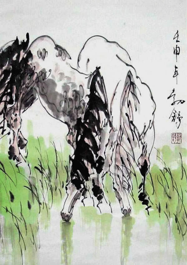 中國國家畫院歷任院長作品欣賞