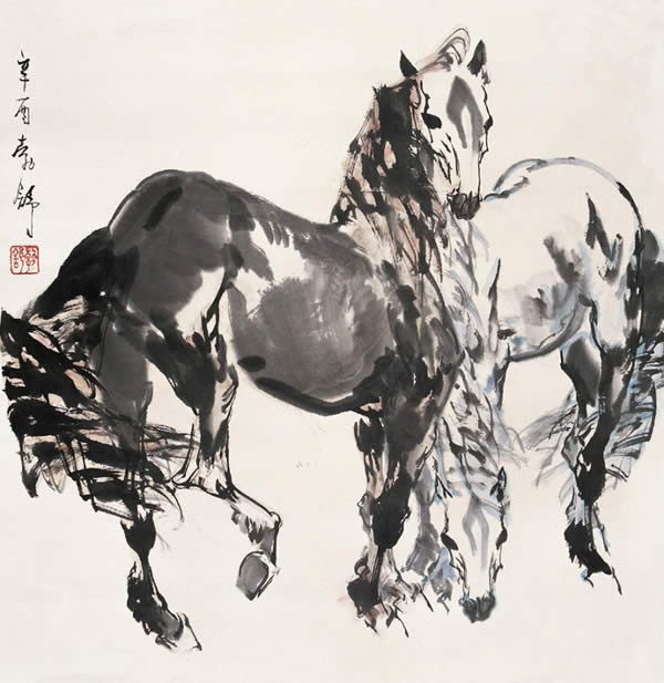 中國國家畫院歷任院長作品欣賞