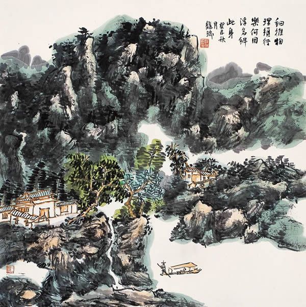 中國國家畫院歷任院長作品欣賞