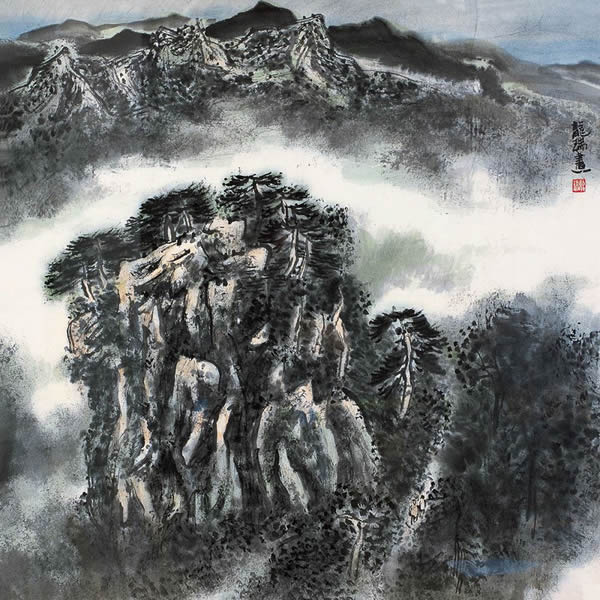 中國國家畫院歷任院長作品欣賞