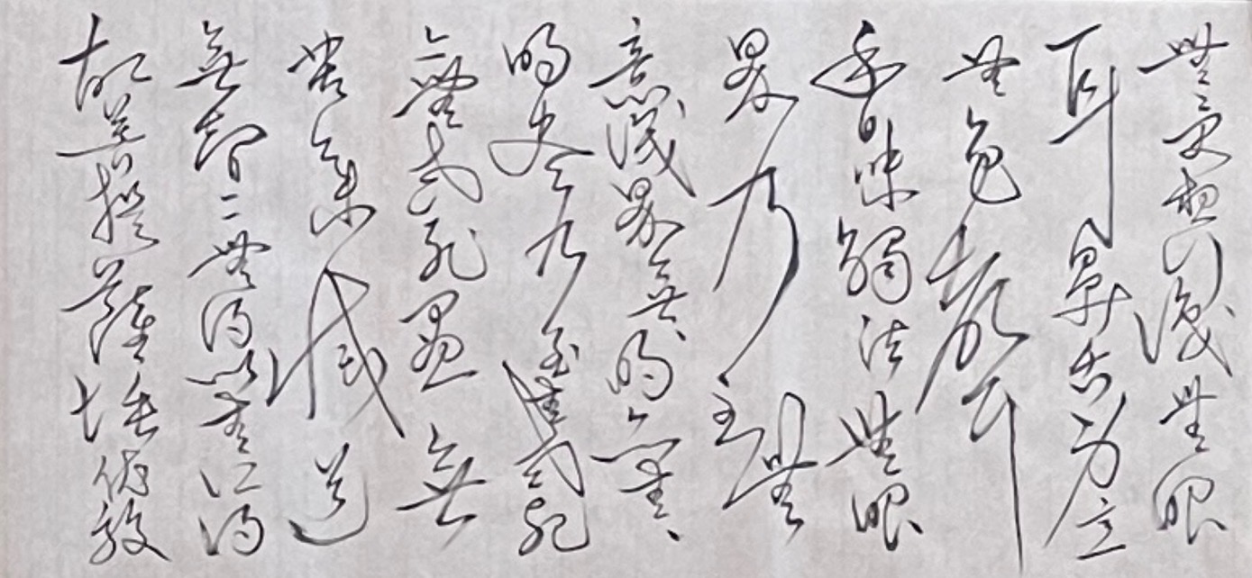莊枝材般若般若波羅蜜多心經（草書）