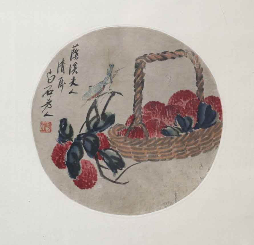 齊白石不同時期的畫作品欣賞