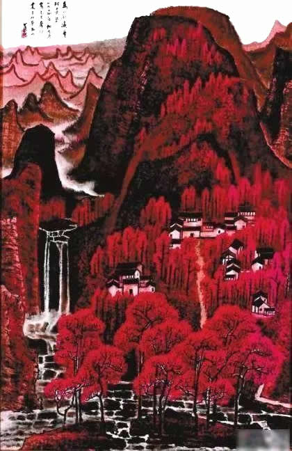 李可染《萬山紅遍》究竟好在哪？