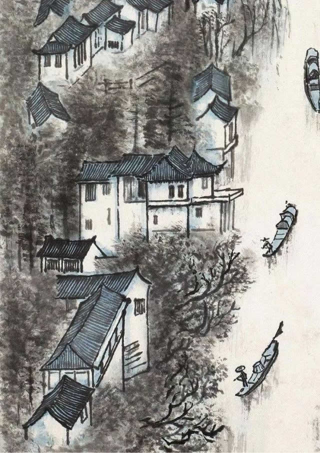 李可染江南寫生作品欣賞