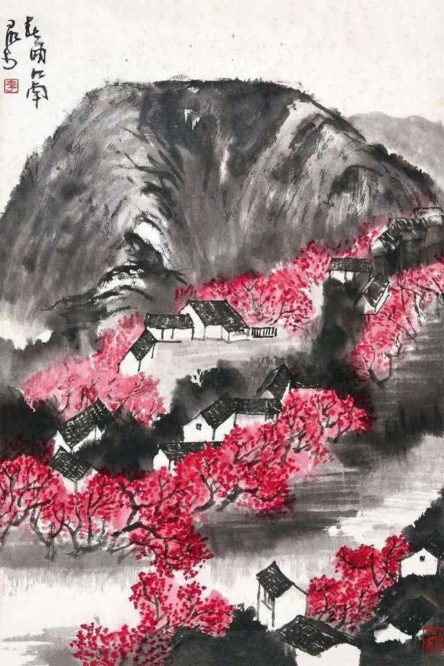 李可染江南寫生作品欣賞