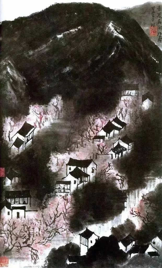 李可染江南寫生作品欣賞