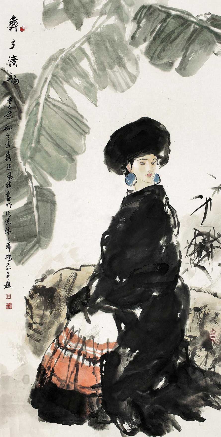 張鴻飛國畫作品欣賞