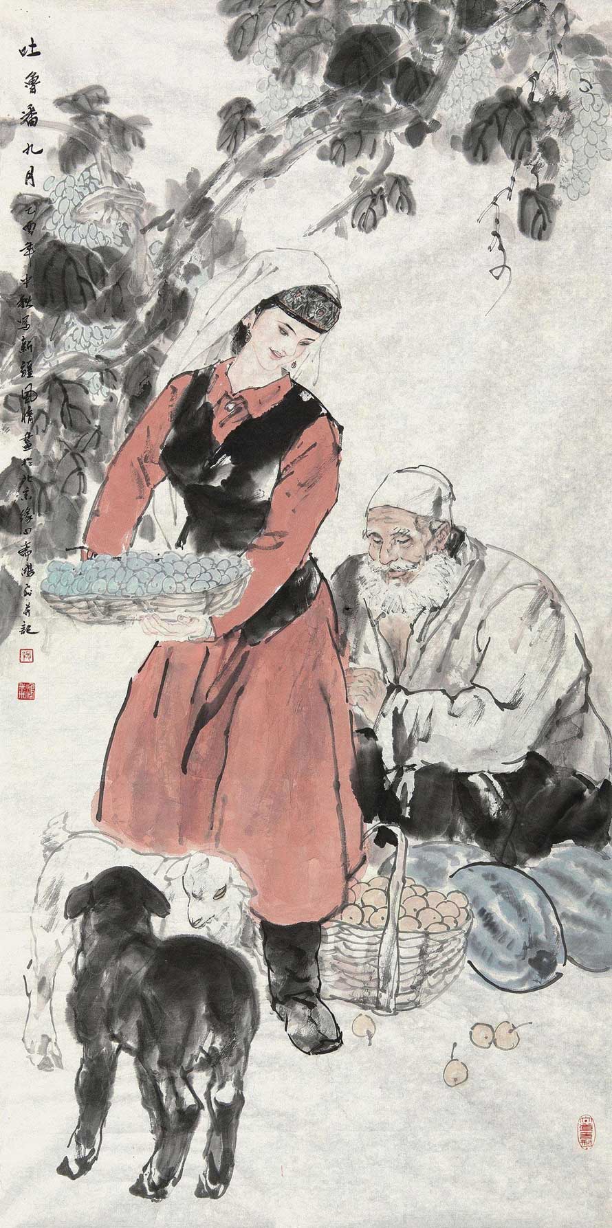 張鴻飛國畫作品欣賞
